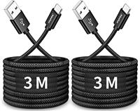 CLEEFUN USB Type-C Cable, Fast Charging USB A-C Charger Lead for Samsung Galaxy