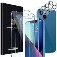 LK 2 Pack for iPhone 16 Pro Screen Protector, 2 Pack HD Tempered Glass Film, Auto Dust-Elimination Installation Tool, No Bubbles No Dust Anti-Scratch, 9H+ Hardness, Full Coverage Protection