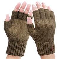 Kordear Men's Thermal Knitted Winter Gloves with Soft Lining