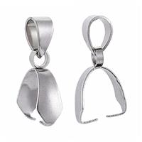 Airssory 100 Pcs 304 Stainless Steel Pendant Pinch Bails Dan