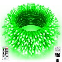 JXLEDAYY String Lights Outdoor Fairy Lights Plug in Waterproof Christmas Lights with Remote Timer 8 Modes for Xmas Tree Yard Outside Garden Patio Plant House Party Holiday Wedding Decoration