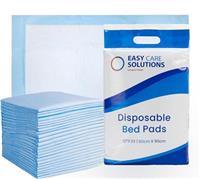 30 x Easy Care Solutions 60 x 90 cm Premium Disposable Incontinence Bed Pads | High Absorbency Underpads, Bed Mats, Mattress Protectors, Incontinence Pads