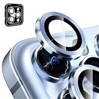 CloudValley Camera Lens Protector Designed for iPhone 13 Pro/13 Pro Max, Tempered Glass Film, Aluminum Alloy Lens Protective Cover