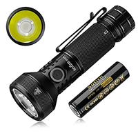 Sofirn Rechargeable LED Flashlight 2100 lumens, IF22 TIR Version Outdoor Throwing Torch USB C Handle Super Bright, with 6 Modes 21700 Battery
