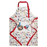 SiXsigma Sports Cotton Apron Baking Cooking Adult Women Spri