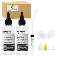 JoyPrinting Printhead Cleaner Kit for Inkjet Printers, Printer Nozzle Cleaning Kit Compatible for Print Heads of Printers Epson/HP/Canon/Brother/Samsung/Lexmark 100ml 5ml Premium Syringe