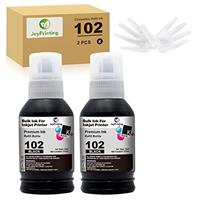 JoyPrinting 102 Ink Replacement for Epson 102 Ink Bottle Compatible with Epson EcoTank ET-2700 ET-2750 ET-2751 ET-2756 ET-2850 ET-2851 ET-2856 ET-3700 ET-3750 ET-3850 ET-4750 ET-4850 ET-4856 ET-15000