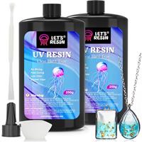 LET'S RESIN UV Resin Bulk with 300,500.2000g UV Resin
