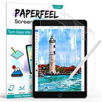 [2 Pack] Paperfeel Screen Protector for iPad 9th /8th /7th Generation (10.2 Inch, 2021/2020/ 2019 Model) Matte PET Paper Screen Protector for iPad 10.2 - Anti-Glare/Anti-Fingerprint