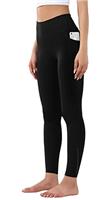 OVRUNS High Waist Gym Leggings for Women Yoga Pants with Pockets Workout Running Compression Leggings for Women