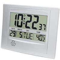 QUIGO Digital Wall Clock for Bedroom Living Room Modern Kitchen