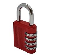 4 Digit Tough Combination Padlock for Gym Locker Bike Chain