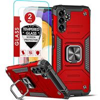 LeYi for Samsung Galaxy A13 4G Phone Case and 2 Tempered Gla