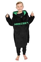 Minecraft Fleece Warm Fleece Oversized Hoodie for Boys Girls