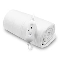 Purus Electric Blanket Soft Polyester Electric Blanket Fitted Underblanket Mattress Cover, 3x Heat Settings, Controllers and Machine Washable Heated Blanket