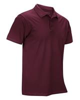 33,000ft Men's Polo Shirt Short Sleeve T-Shirt Golf Polo Moisture Wicking Polos Quick Drying Polos Outdoor Sports Athletic Tennis Performance Breathable T-Shirt for Golf Tennis Work