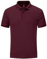 33,000ft Men's Polo Shirt Short Sleeve T-Shirt Golf Polo Moisture Wicking Polos Quick Drying Polos Outdoor Sports Athletic Tennis Performance Breathable T-Shirt for Golf Tennis Work
