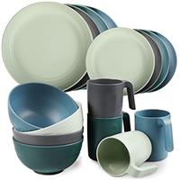 Greentainer PP Dishwasher Set Dinner Sets