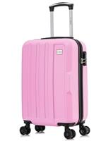 FLYMAX 4 Wheel Lightweight Suitcases Hardshell Travel Suitcase Large Medium Cabin Luggage