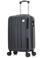 FLYMAX 4 Wheel Lightweight Suitcases Hardshell Travel Suitcase Large Medium Cabin Luggage