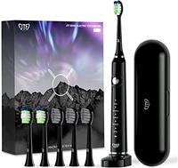 brush Electric Toothbrushes Adults Sonic Electric Toothbrush Whitening Toothbrush with Timer, 6 Head, 5 Cleaning Mode, P200 Series