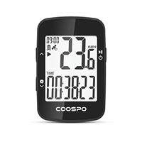 COOSPO Bike Computer Wireless GPS BC26, Bluetooth Cycle Computer GPS IPX7 Waterproof, Bike Speedometer Odometer with 2.3 Inch Auto-Backlight, Bicycle Computer Support CooSpoRide