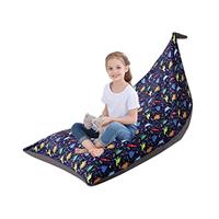 KOLACEN Stuffed Animal Toy Bean Bag Cover Soft Toy Storage Bean Bags Without Filling Kids Sofa Children's Bean Bags Adult Foldable Chair Bean Bag Cover Beanbags for Kids Children Large Capacity