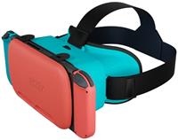 Orzly VR Headset designed for Nintendo Switch & Switch oled console with adjustable Lens for a virtual reality gaming experience and for Labo VR - Gift boxed Edition