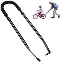 HANDSONIC Children Bike Training Handle Bicycle Accessories for Kids, Bike Balance Push Bar for Kids, Safety Trainer Handle for Toddler Bike