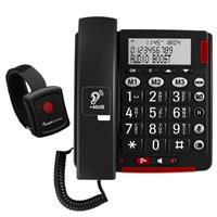 Amplicomms Bigtel Big Button Phone for Elderly, Loud Sound Phones for Hard Hearing