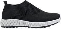 Ladies Walking Flat Womens Running Slip ON Gym Fitness SOFY Sneakers Trainers SZ