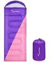 Sleeping Bag Camping Sleep Bags: Sportneer Warm Sleeping Bags for Single Adults 3-4 Season Waterproof Lightweight Large Ultralight suit for Adult Man Fishing Travel Outdoor