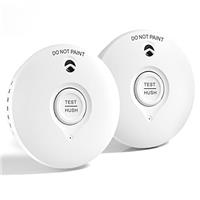 Ruan White 10-year battery Photoelectric Smoke Alarm Easy in