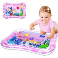 HahaGift Comfortable Tummy Time Water Mat for Learning Crawling -Ideal Gifts for Newborn Baby & Infant