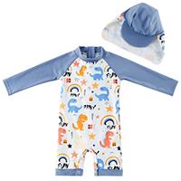 UMELOK Infant Boy UPF 50 Sun Protection All in One Swimsuit