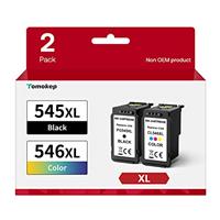 545XL 546XL High Yield Ink Cartridges Compatible for 545 546 Ink Cartridges Replace Use for Pixma TS
