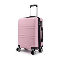 Kono Fashion Hand Luggage Lightweight ABS Hard Shell Trolley Travel Suitcase