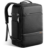 Inateck Ryanair 20L Cabin Travel Backpack 40 x 25 x 20 cm Easyjet Cabin Airplane Backpack Compatible with 14 MacBook Pro, Splash-Resistant, Black