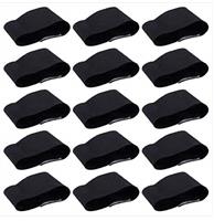 Black Mourning Arm Bands, 15PCS Armbands Soccer Football Rug