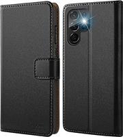 HOOMIL Fit Samsung Galaxy S24 FE 5G Case, Leather Wallet Fol