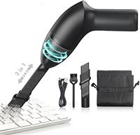 HONKYOB Keyboard Cleaner Mini Vacuum for Desk, Handheld Cord