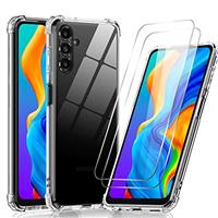 LeYi for Samsung Galaxy A14 4G/5G Case: and 2 Pack 9H Screen