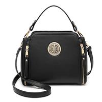 Miss Lulu Handbags for Women Cross Body Bags Ladies Fashion Shoulder Bag Girls PU Leather Top Handle Bag