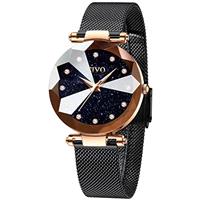 CIVO Women Watches Stainless Steel Mesh Strap Watches for Woman Girls Teenager Fashion Elegant Business Dress Analogue Quartz Wrist Watch