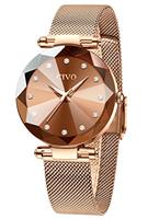 CIVO Women Watches Stainless Steel Mesh Strap Watches for Woman Girls Teenager Fashion Elegant Business Dress Analogue Quartz Wrist Watch