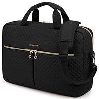 bagsmart Laptop Bag,15.6 Inch & 17.3 inch Briefcase for Women Large Laptop Case Computer Bag Office Travel Business