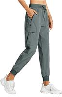 Libin Women's Cargo Joggers Lightweight Quick Dry Hiking Trousers Athletic Workout Lounge Casual Outdoor
