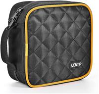 UENTIP Nylon CD/DVD Case for Car,CD Wallet,CD Storage Disc Wallet Bag With Portable Zipper for Car Home Travel