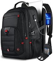 Z-MGKISS Large Travel Backpack for Men, Laptop Backpack 18 17.3 Inch