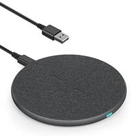 Wireless Charger for iPhone 15/14/13/12/11/Pro Max/XR/X/8 Plus, Qi-Certified - 15W Max Fast Charging Pad for Samsung Galaxy S22/S20/S10/S9/S8, Huawei P30 Pro/Mate RS, and Other Qi Phones